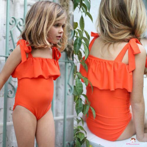 ❤XZQ-Toddler Kid Baby Girls One Piece Bikini Swimwear Swimsuit Beachwear Bathing Suit