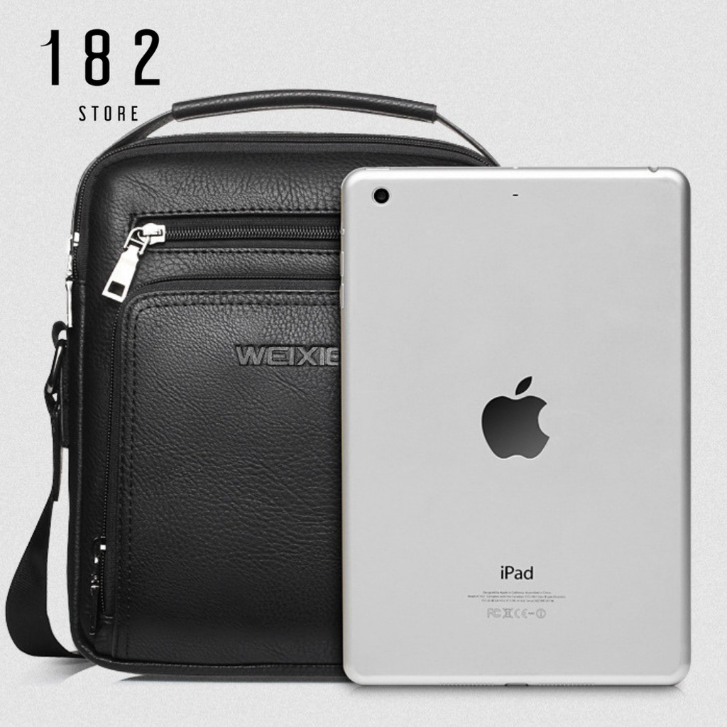Túi Đeo Chéo WEIXIER Da Pu Cao Cấp Hàng Chính Hãng Chất Lượng Cao Đeo Vai Đi Làm Công Sở Đi Học WXD02 - The Black Box | BigBuy360 - bigbuy360.vn