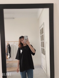 Áo thun hoa cúc to