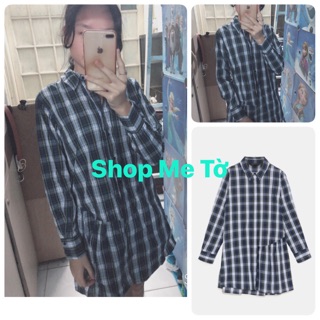 Sơ mi váy zara authentic