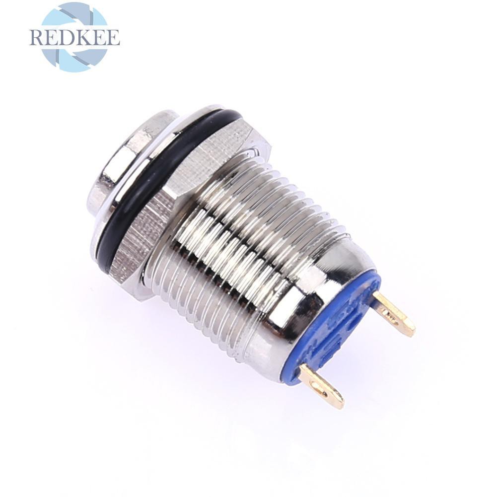 Công tắc nút bấm 12mm bằng kim loại chống nước hiệu quả