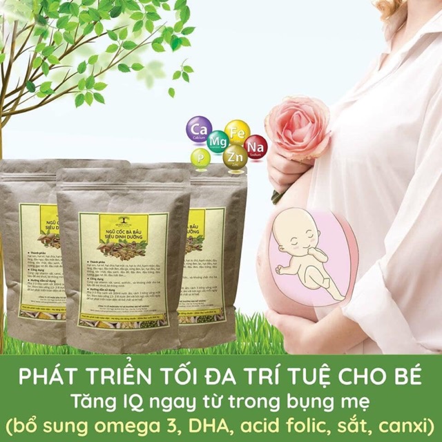 NGŨ CỐC BÀ BẦU DINH DƯỠNG QUEEN NATURE 800g