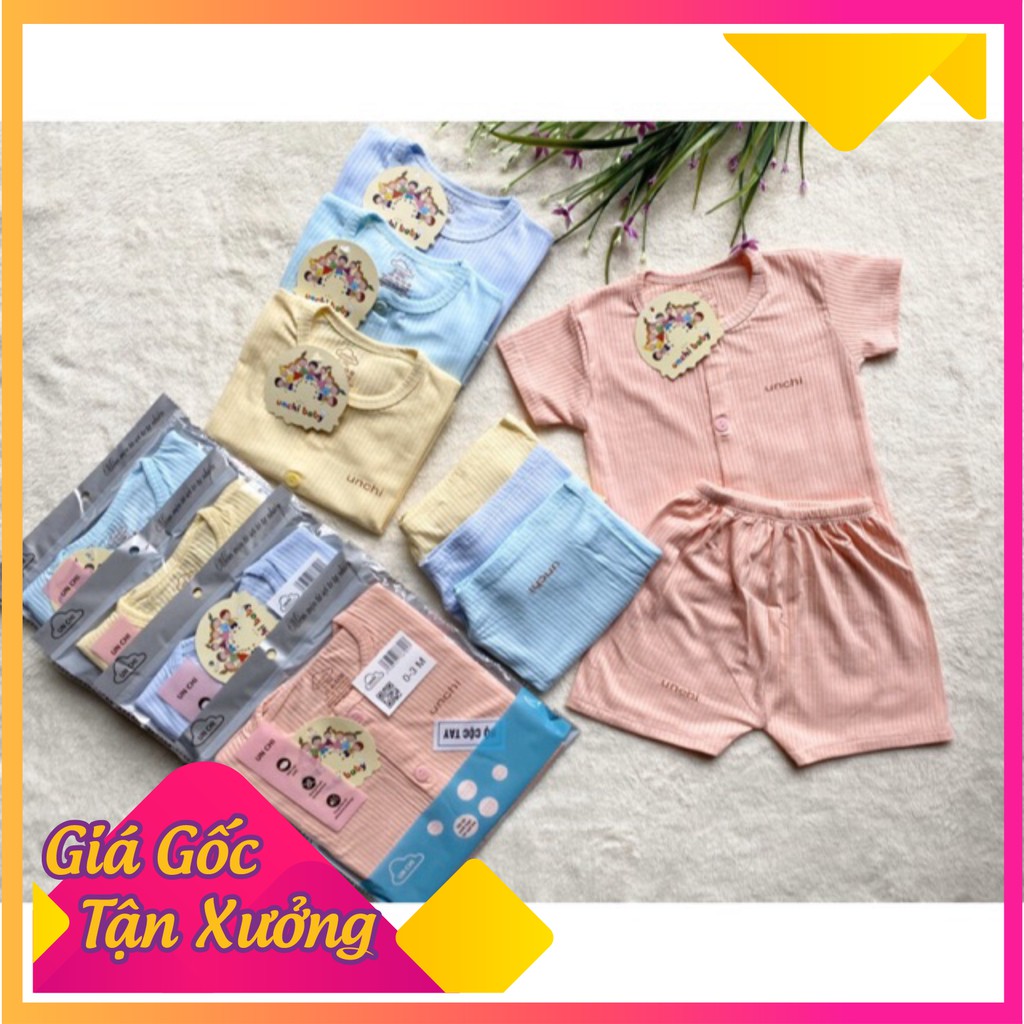 Combo 50 bộ cộc unchi kẻ, hàng đẹp ( sỉ)