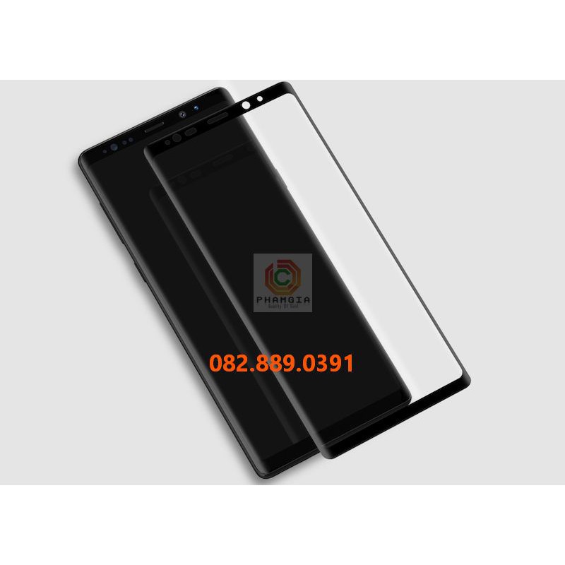 Kính cường lực Samsung Note 9 full màn, full keo, không li ti
