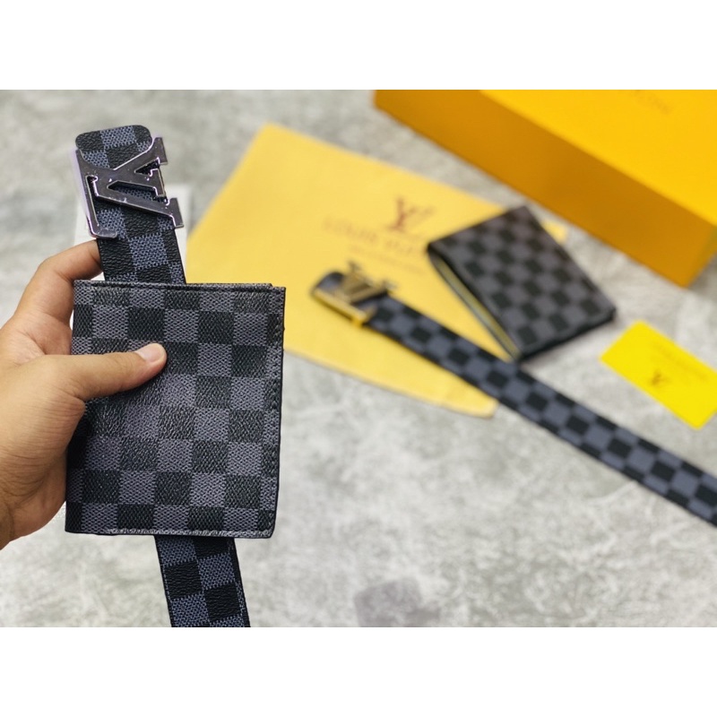 COMBO Ví + dây lưng L.V siêu rẻ siêu chất