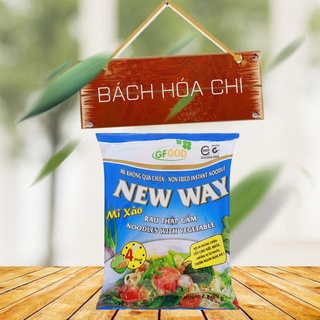Thùng 30 gói Mì xào chay New Way rau thập cẩm gói 80g