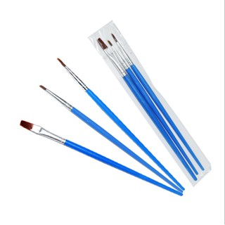 Bộ 3 Cọ vẽ chuyên dụng vẽ màu nước sơn dầu màu acrylic