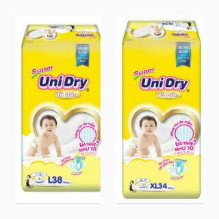 Bộ 2 gói tả dán unidry s48/m42/l38/xl34