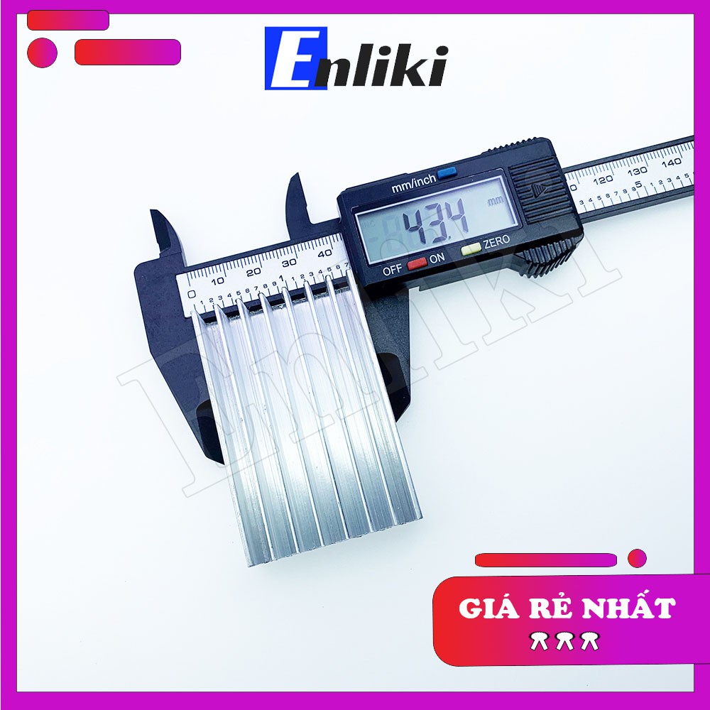 Tản Nhiệt Nhôm8 Cánh 65x45x17mm