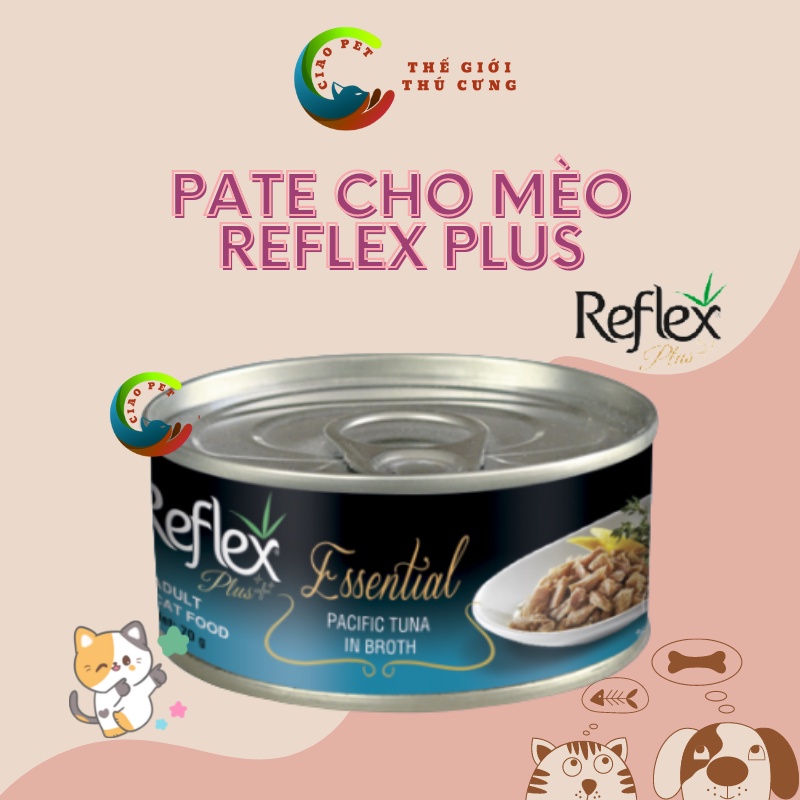 [70g] Pate cho mèo REFLEX PLUS ESSENTIAL - NK Thổ nhĩ kì