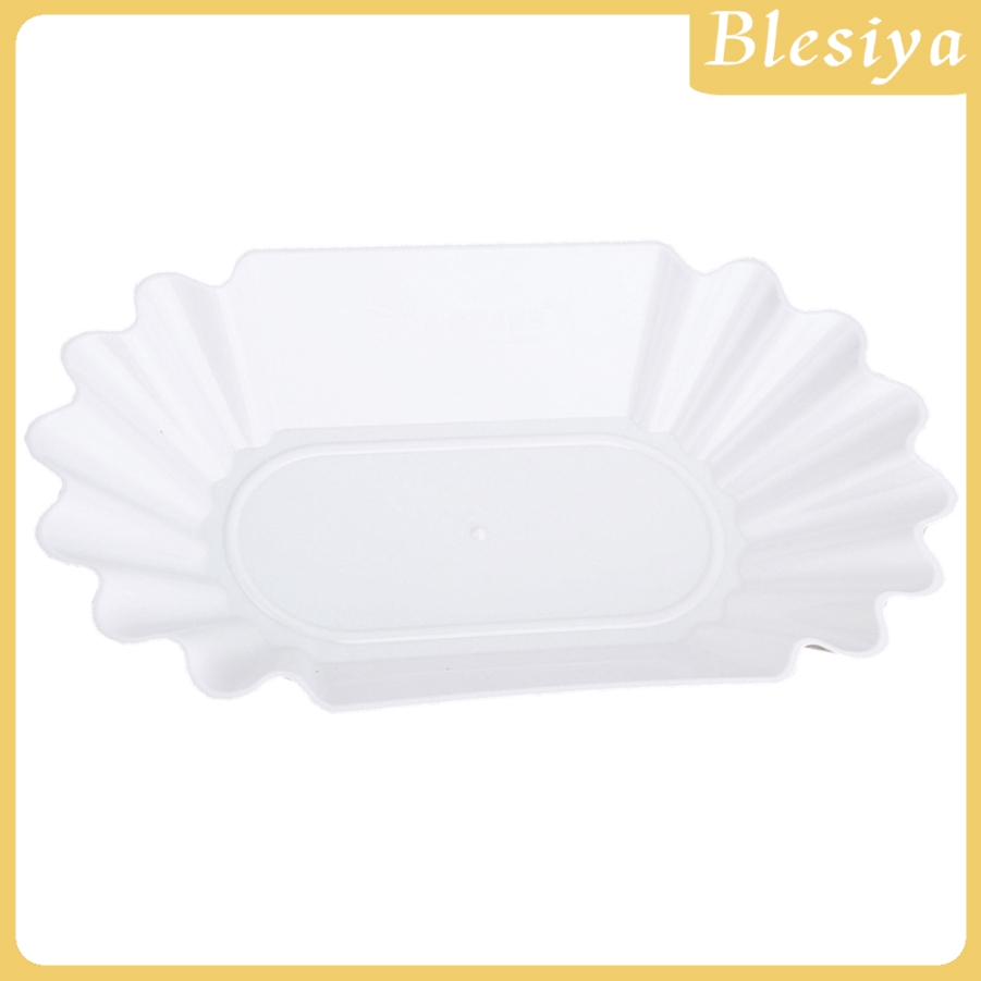 Set 6 Khay Đựng Thức Ăn Bằng Nhựa Hình Oval