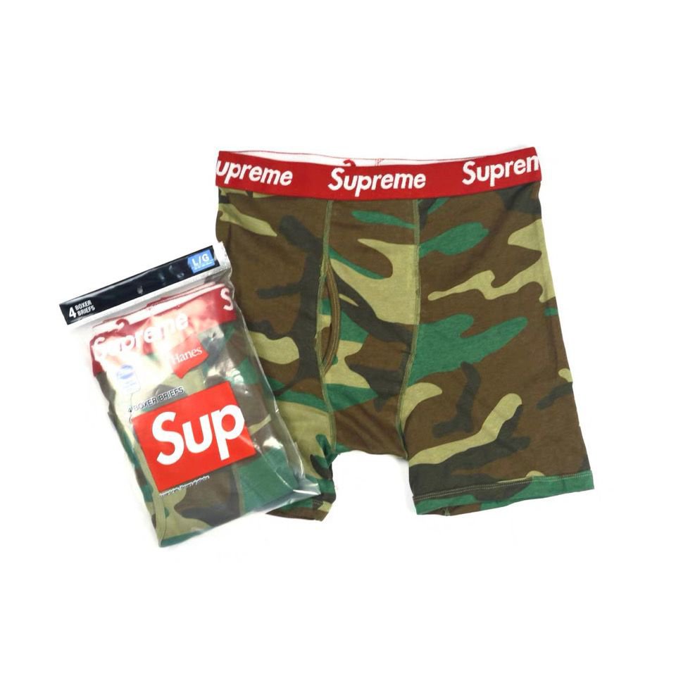 Quần Lót Boxer SS21 Họa Tiết Rằn Ri Chất Liệu Cotton Thời Trang Cho Cặp Đôi