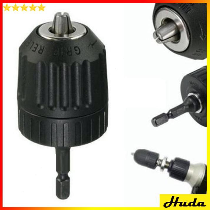 Đầu kẹp mũi khoan chân lục giác 0.8 -13mm - đồ làm mộc