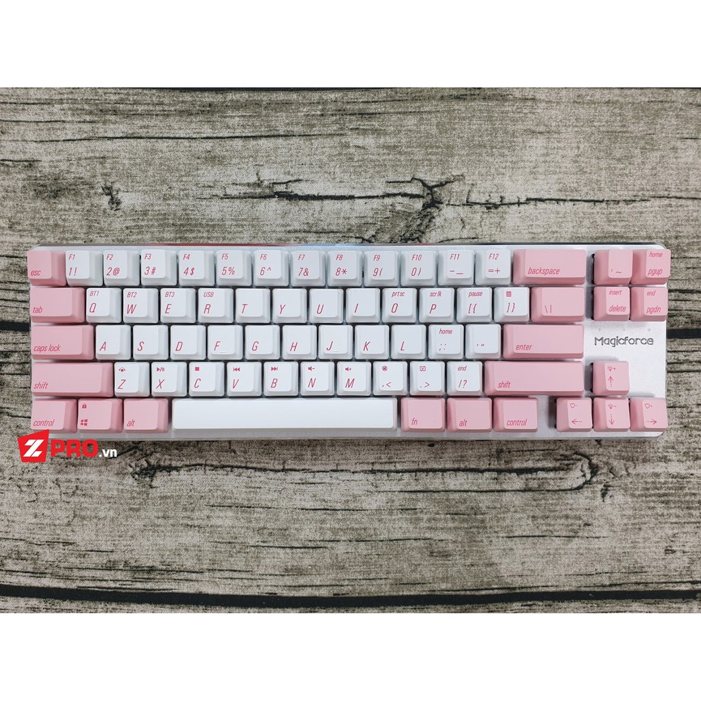 Bàn phím cơ Magicforce 68 Smart 2 Pink