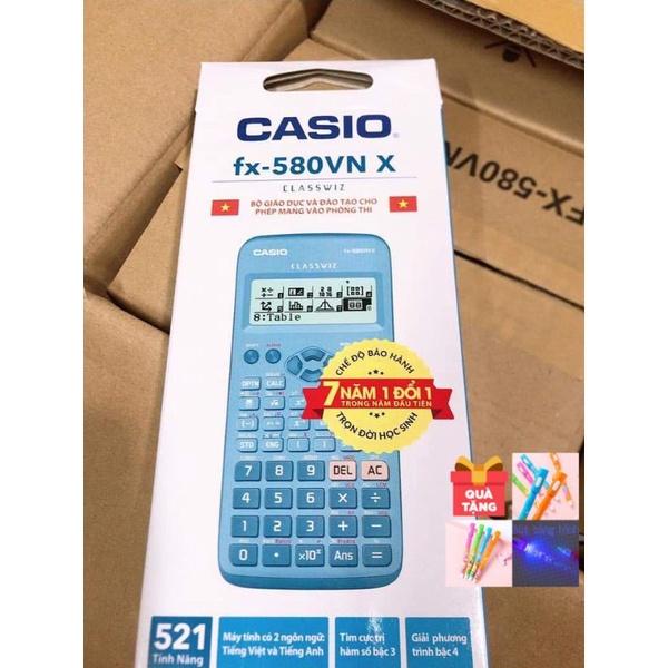 Máy tính casio fx 580 VnX chính hãng