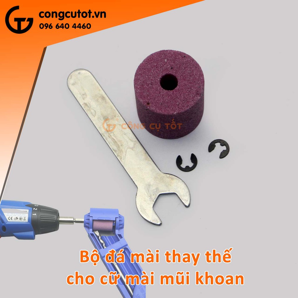 Đá mài thay thế cho cữ mài mũi khoan
