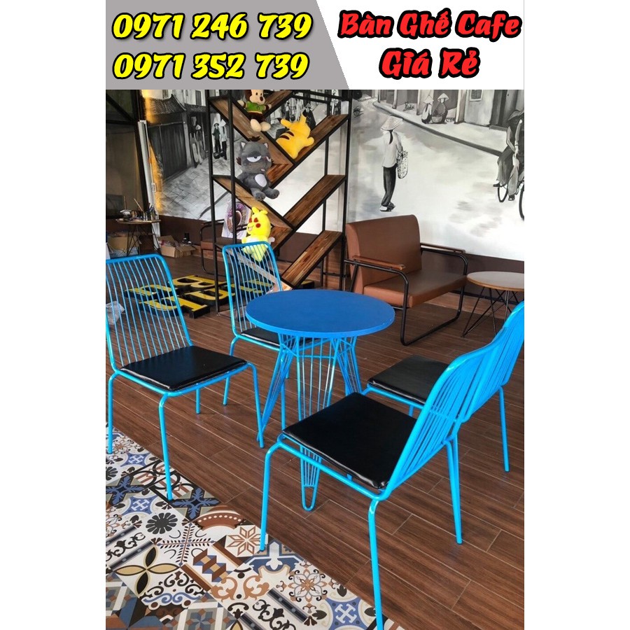 Bàn ghế sắt cafe sân vườn giá rẻ