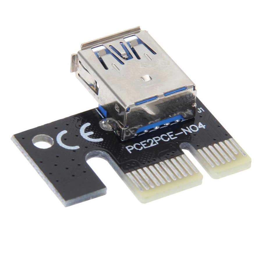 【COD】USB3.0 Graphics Card Riser Card PCI-E 1X To 16X Mining Extension Adapter