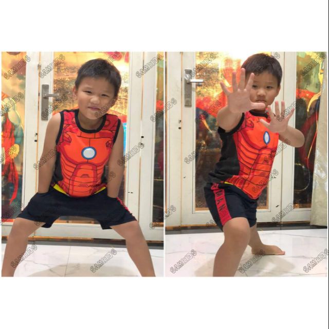 Bộ ironman mát mẻ ngày hè