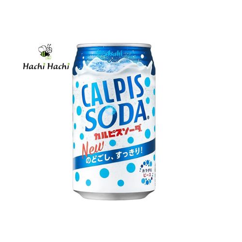 Soda sữa chua uống Calpis Asahi 350ml - Hachi Hachi Japan Shop