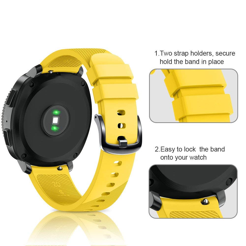 Dây Đeo Silicon Cho Đồng Hồ Thông Minh Huami Amazfit Gtr 42mm mini/ GTS 2e GTS2 mini / Bip Lite S U