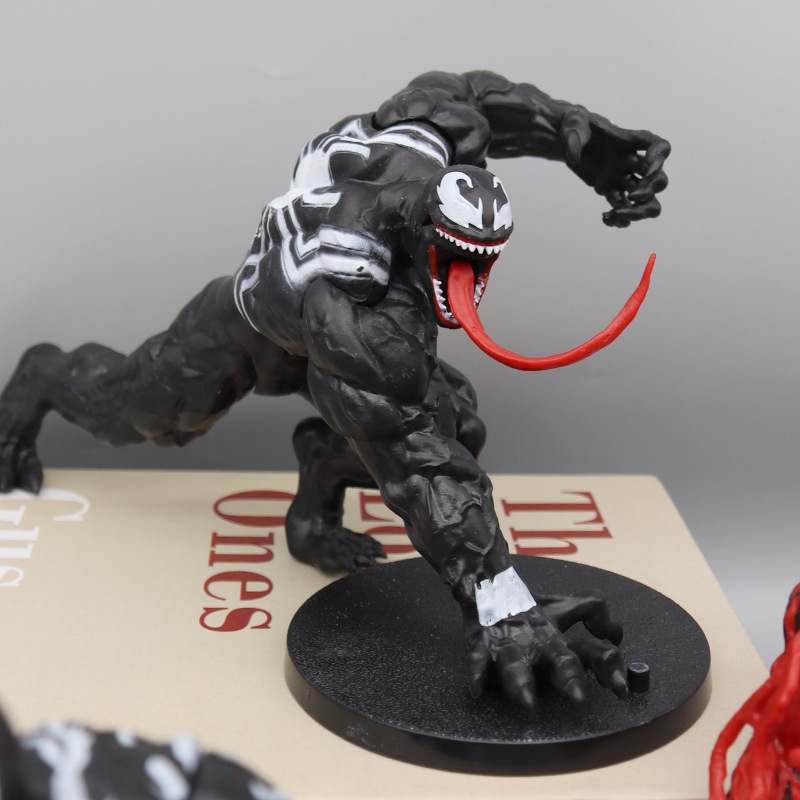 Đồ trang trí Người Nhện Venom 4 Overseas Bằng PVC Làm Thủ Công Dùng Trang Trí