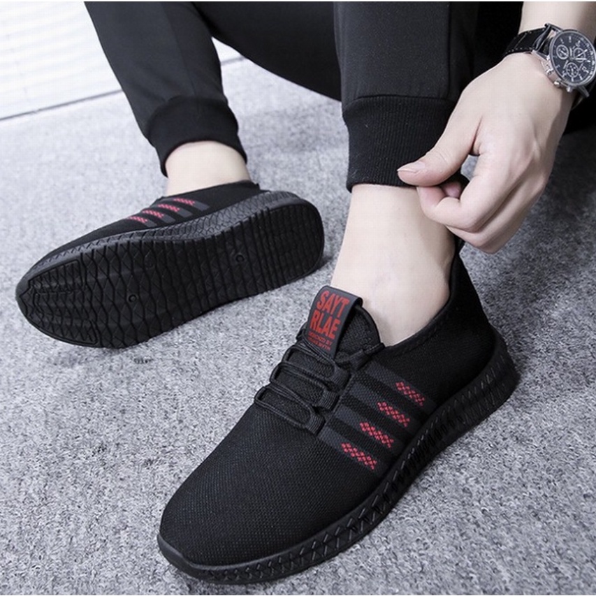 [Freeship + Video] Giày Nam, Giày Sneaker Nam Vải Bò Rách, Đế Khâu Cực HOT 2021