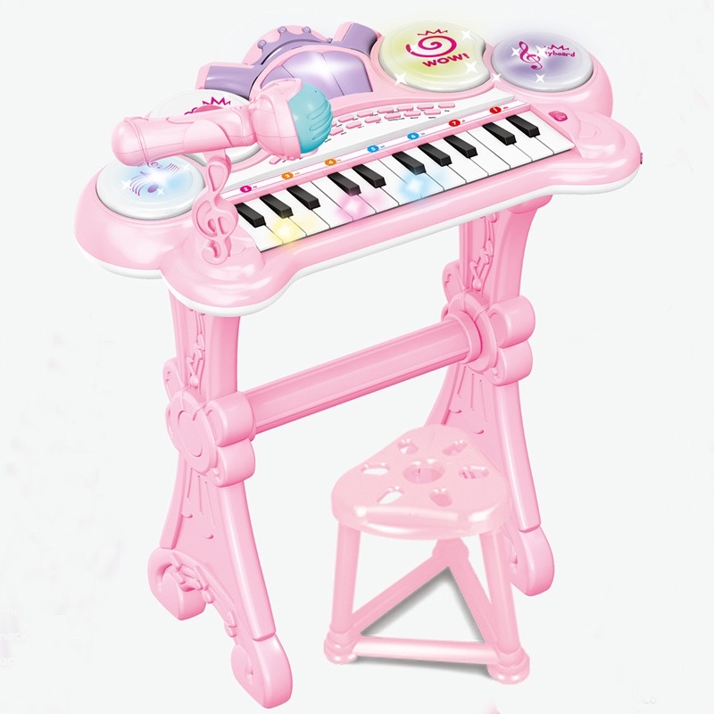 Đàn piano cao 59cm có micro cho bé