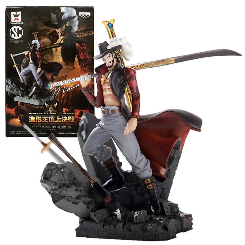 Mô Hình Nhân Vật Dracule Mihawk - Mô Hình One Piece ( Cao 15cm )