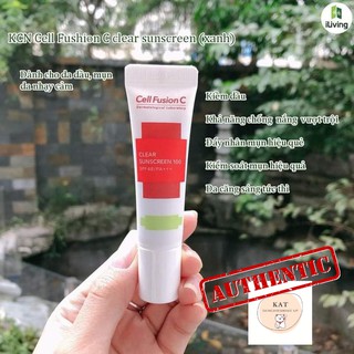 KEM CHỐNG NẮNG MINI CELL FUSION C CLEAR SUNSCREEN 100 SPF48/PA+++