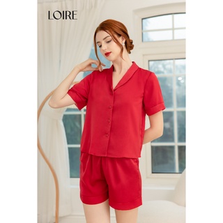 Bộ Đồ Ngủ Pijama Lụa Basic Loirechic LPN14