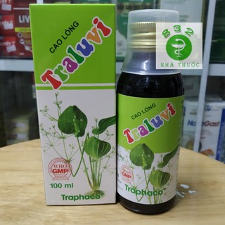 Cao lỏng Traluvi Traphaco chai 100ml