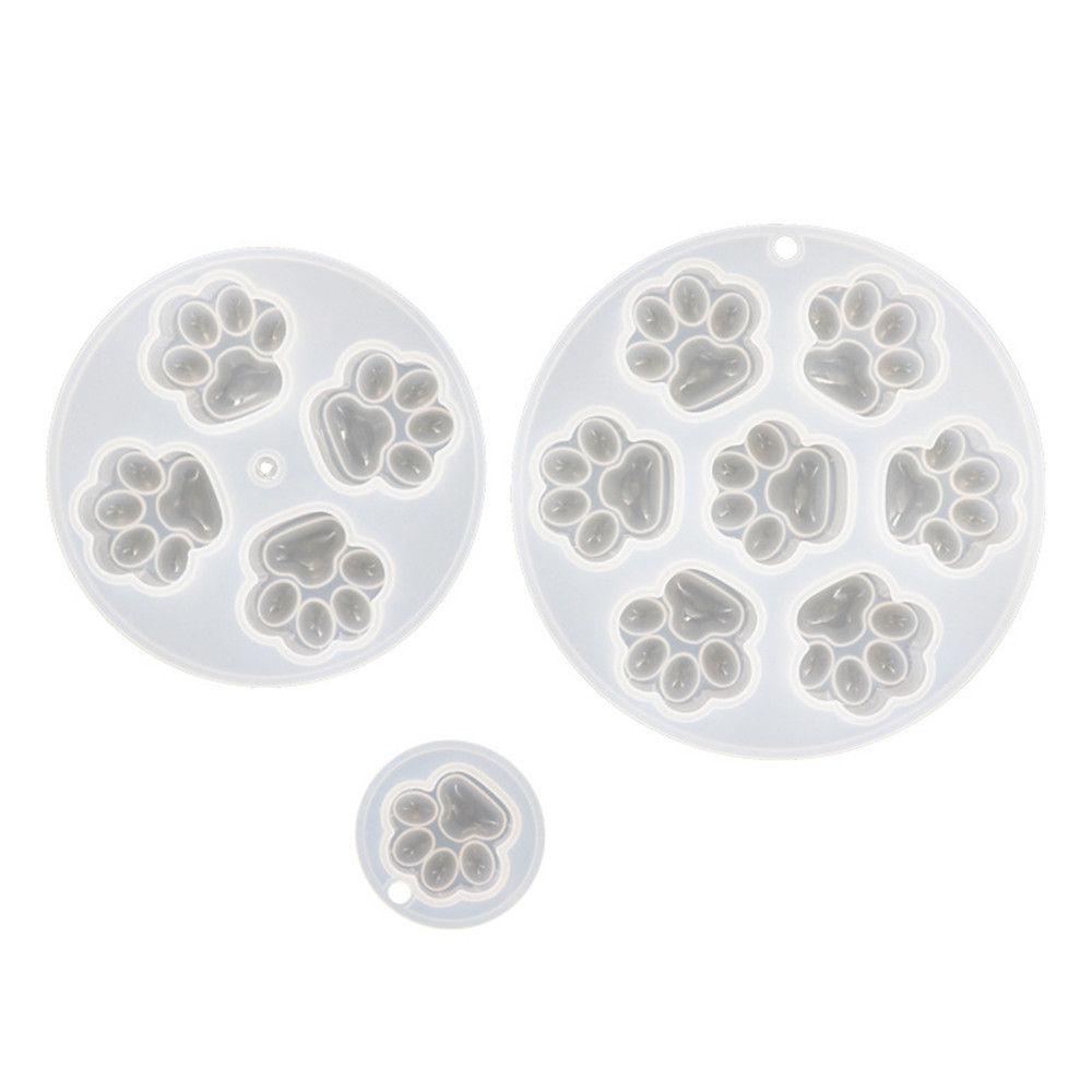 Khuôn Silicon Làm Bánh Hình Dấu Chân Mèo Dễ Thương Không BPA