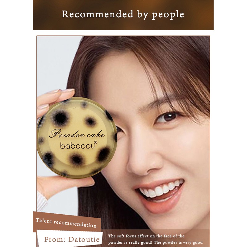 [Hàng mới về] Phấn Phủ Nén Kiềm Dầu Hiệu Ứng Lì Trong Mờ Thoáng Khí | BigBuy360 - bigbuy360.vn