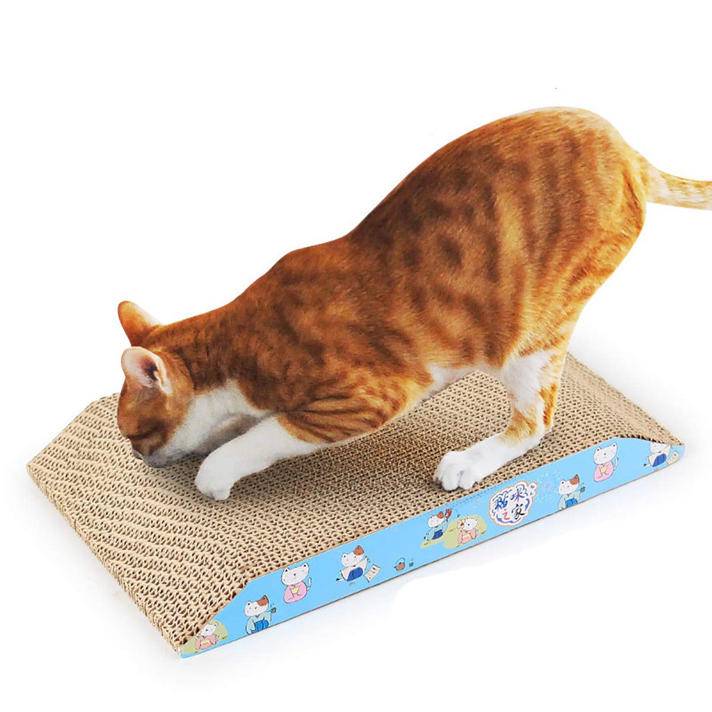 Cat Scratcher Lounge Superior Cardboard Corrugated Scratching Pad with Catnip