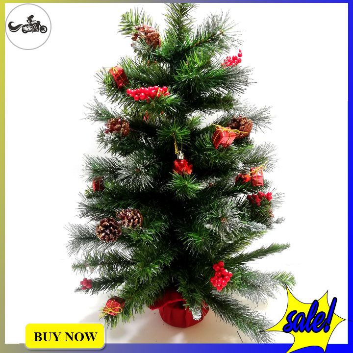 Cây thông noel mini 3 loại lá đủ size 40cm, 60cm, 77cm dùng trang trí bàn làm việc, phòng ngủ, không gian nhỏ...