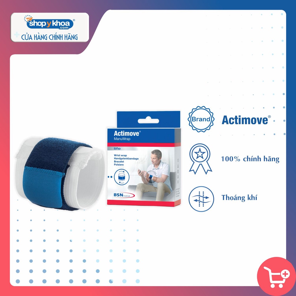 Băng cổ tay chấn thương và thể thao Actimove ManuWrap