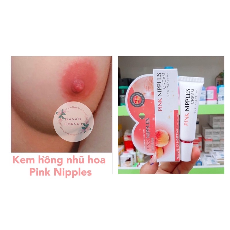 Kem làm hồng nhũ hoa Pink Nipples Cream 20g Nhật Bản