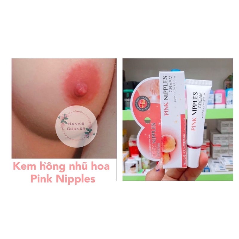 Kem làm hồng nhũ hoa Pink Nipples Cream 20g Nhật Bản