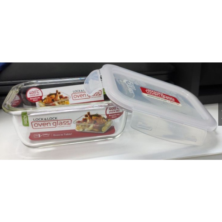 Hộp thủy tinh Lock&amp;Lock 420ml Chính hãng ( 1 cái )