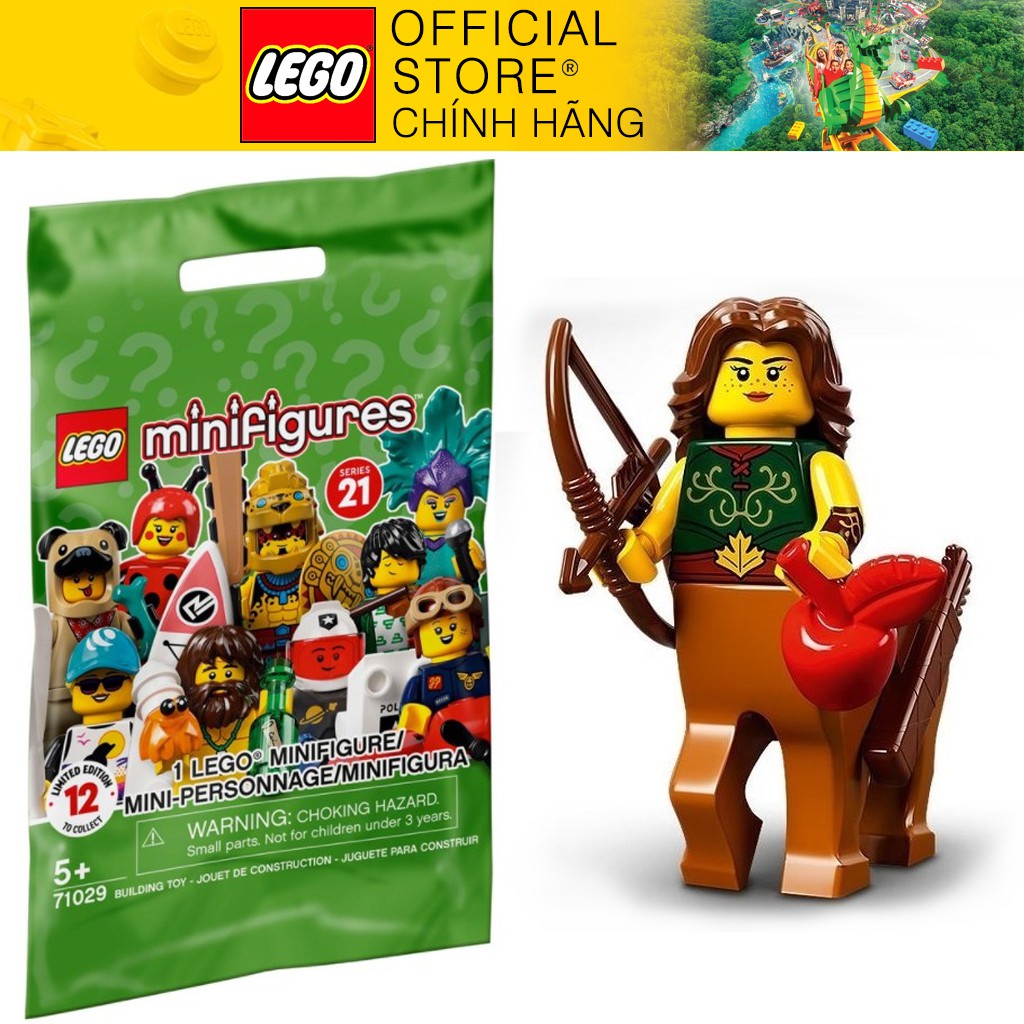 Nhân vật LEGO Minifigures Series 21 71029 Centaur Warrior  - Chiến binh Nhân Mã