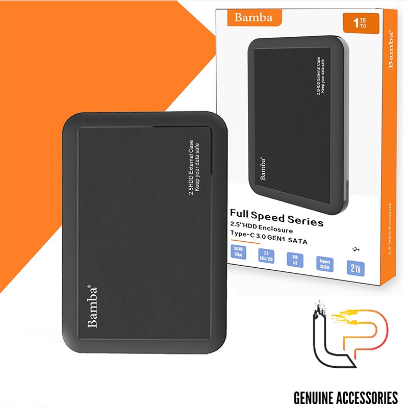 Box gắn HDD Bamba Chuẩn Sata 2.5 - Usb 3.0