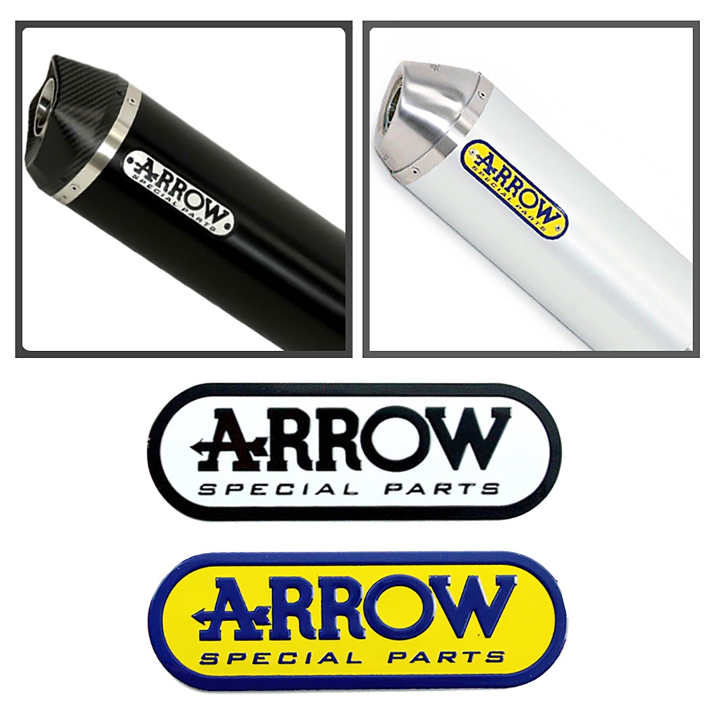 Yoshimura Nhét Decal Chịu Nhiệt 3D Nhôm Akrapovic Hiệu Cho Ống Xả Xe Máy Miếng Dán Đề Can