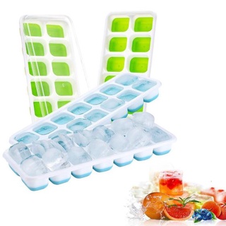 Khay làm đá silicon có nắp đậy