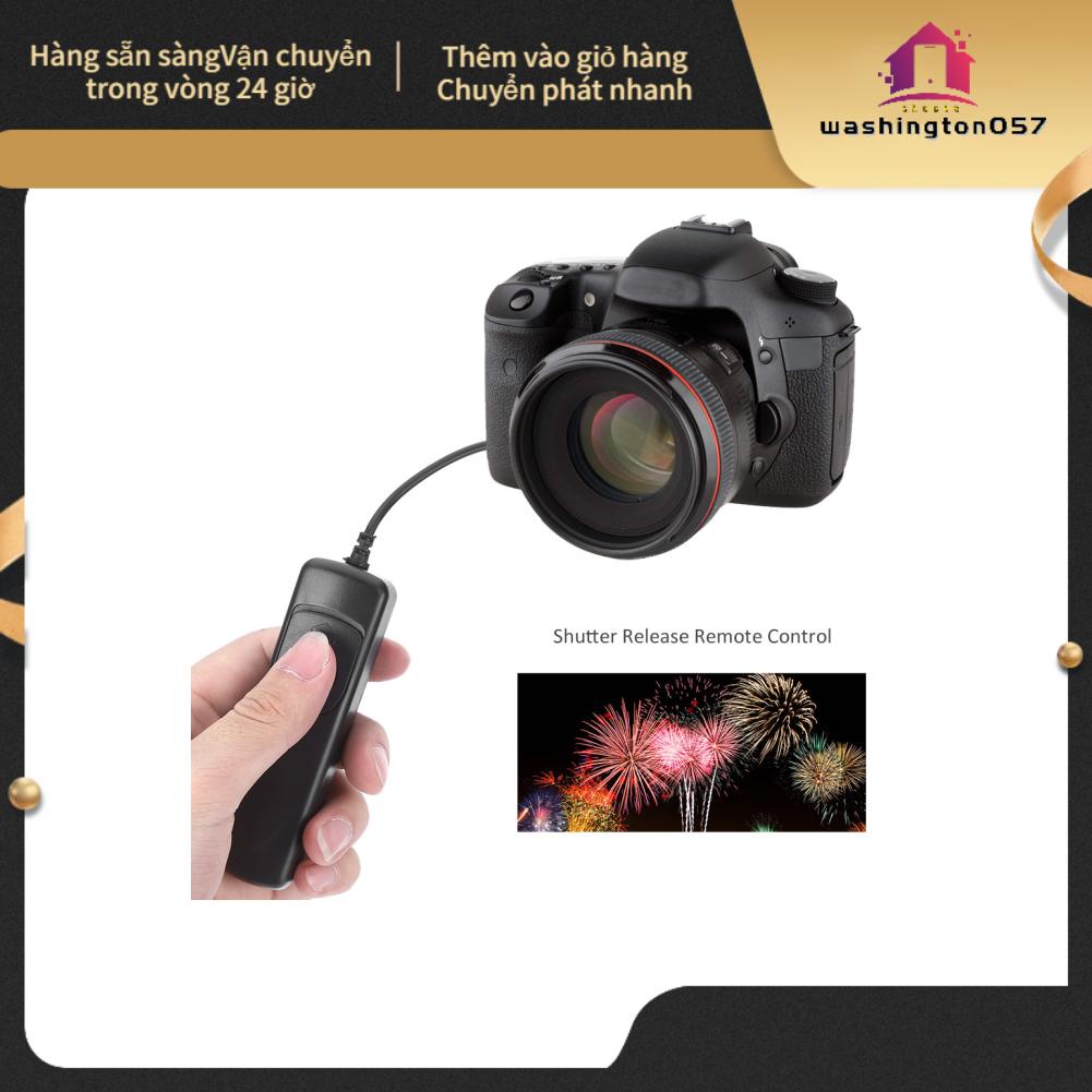 Washington057 RS‑80N3 Shutter Release Remote Control Cable for Canon EOS 50D 40D 30D 20D 10D d60 d30
