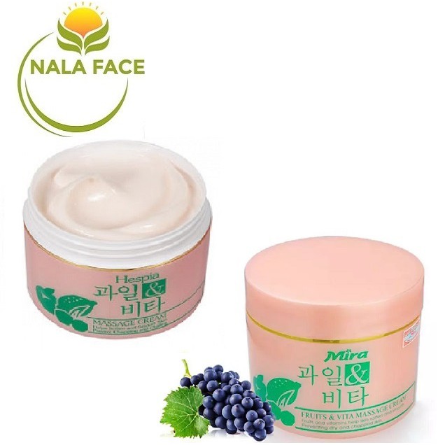 Kem massage tổng hợp Mira Fruit &amp; Vita Massage Cream 300ml 300ml