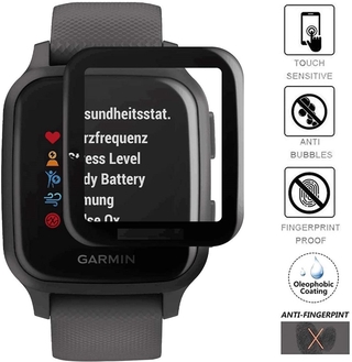 Bộ 2 Miếng Dán Bảo Vệ Màn Hình Dành Cho Đồng Hồ Garmin Venu SQ