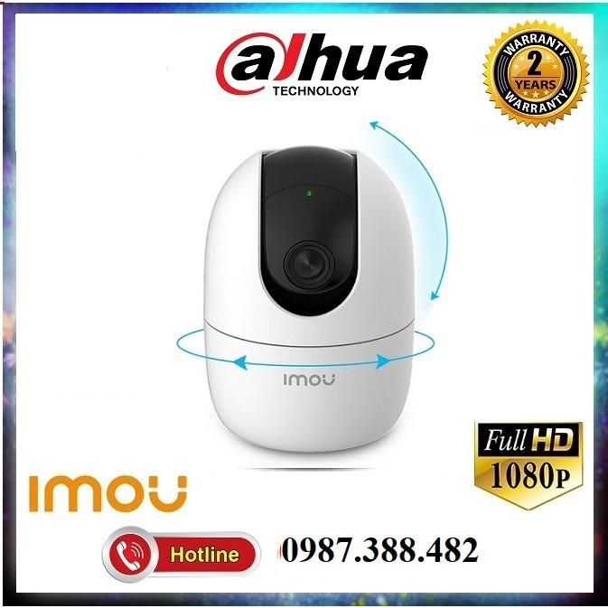 Camera WIFI XOAY 360  A22EP (1080P) Độ nét cao DAHUA, SẢN PHẨM CHÍNH HÃNG