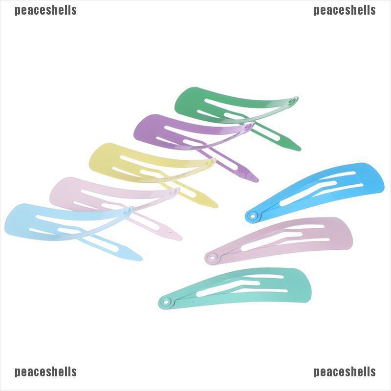 Set 20 Kẹp Tóc Màu Kẹo Ngọt Dành Cho Bé Gái