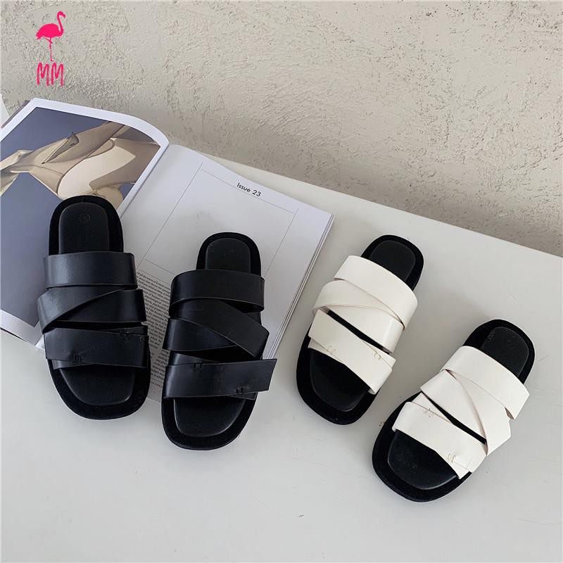 Dép Nữ Quai Chéo Thời Trang Hàn Quốc 2021 | BigBuy360 - bigbuy360.vn